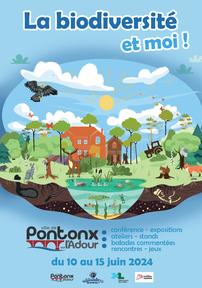 La biodiversité à Pontonx du 10 au 15 juin 2024